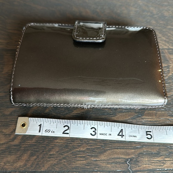 Coach Patent Leather Bi-Fold Wallet - Picture 6 of 7